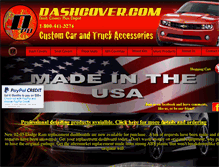 Tablet Screenshot of dashcover.com